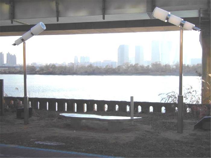 밤섬 이야기 조형물