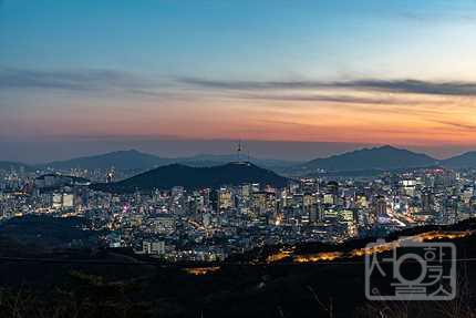 서울 도시 야경